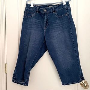 d.jeans Cropped Knee Length Jeans 18W